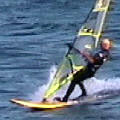 Step 2 instruction for Carving Jibe