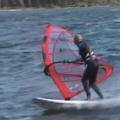 Step 3 instruction for One Handed Laydown Jibe
