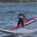 Step 7 instruction for One Handed Laydown Jibe